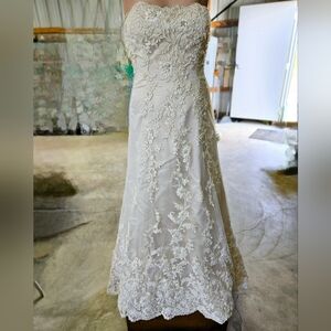 Vintage Mon Cheri Wedding Dress Size 8